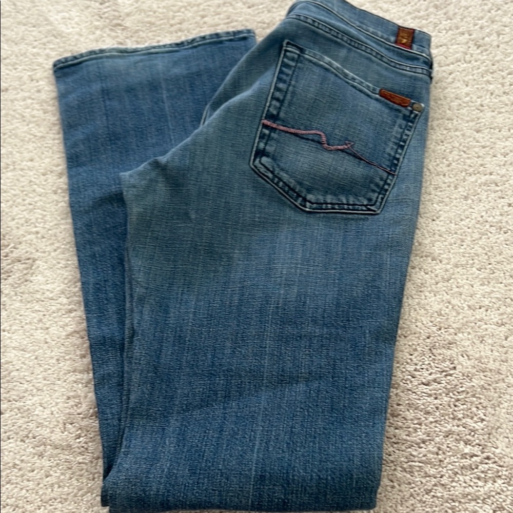 Women's 7 for all Mankind Blue Jeans